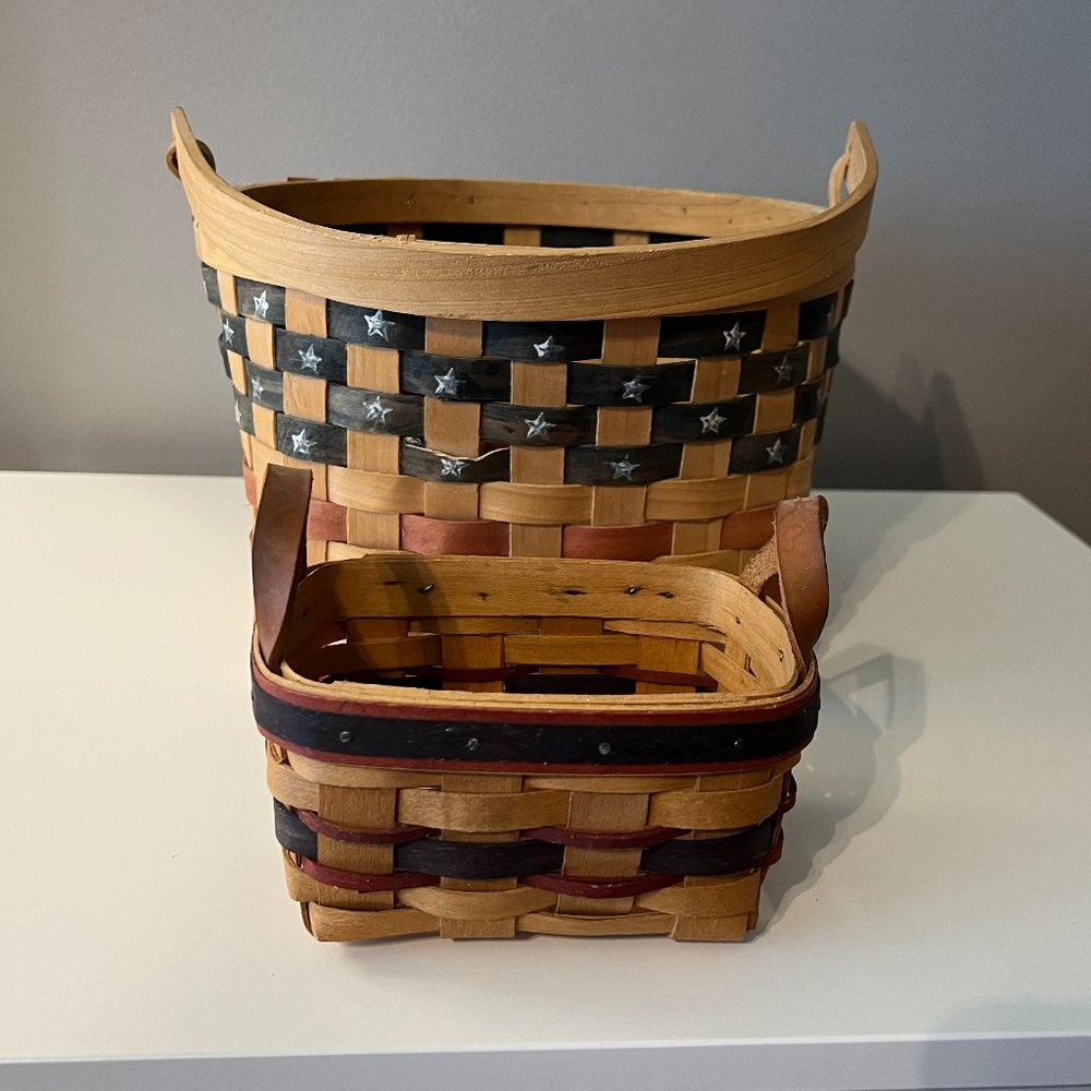 Lot of 2 Baskets